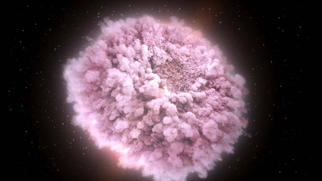 الغازات الساخنة والحطام حول النجوم النيوترونية