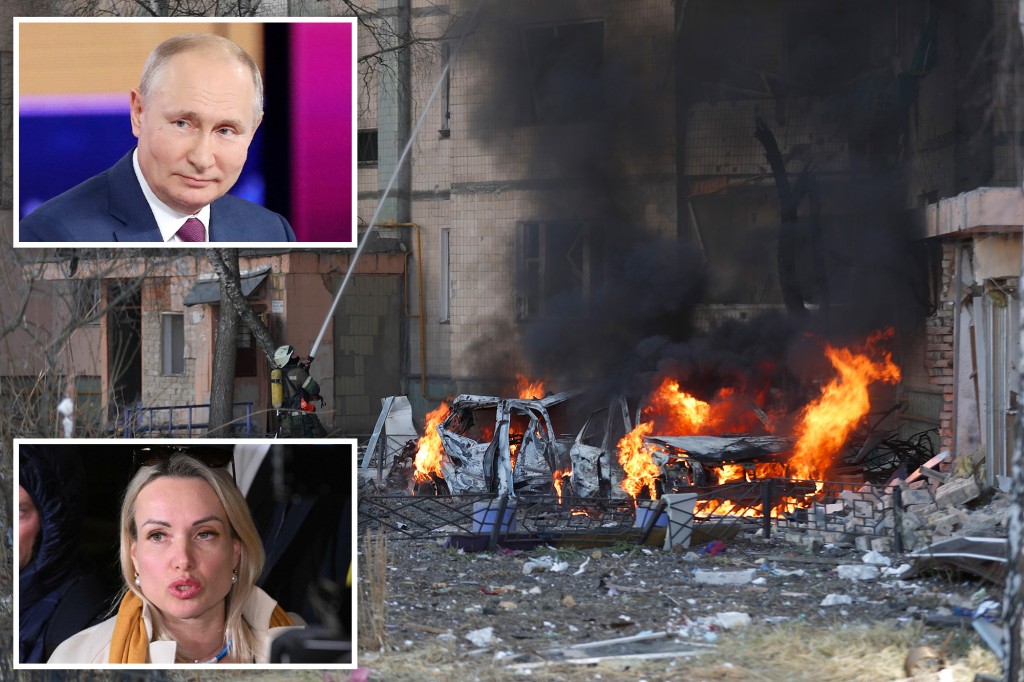 صحفي روسي نظم احتجاجا تلفزيونيا: إنها حرب بوتين