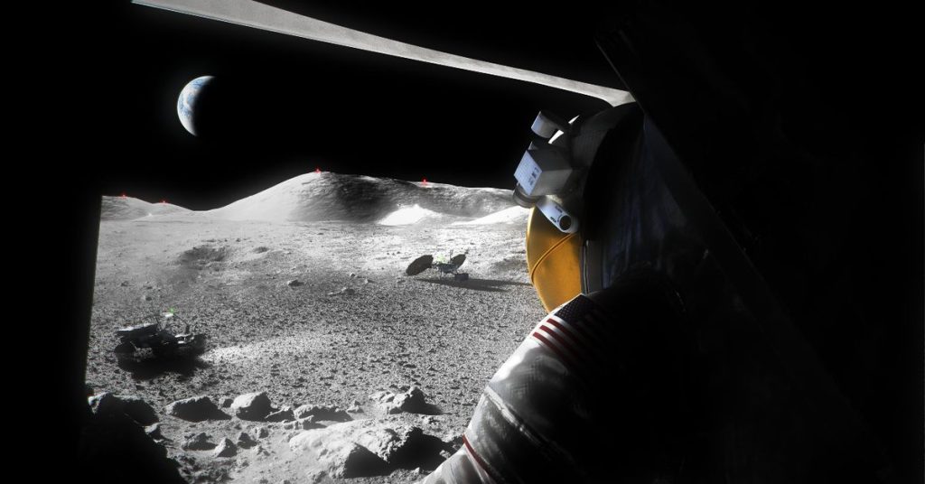 أعلنت وكالة ناسا عن خطط لتطوير مركبة هبوط على القمر ثانية ، جنبًا إلى جنب مع المركبة الفضائية SpaceX