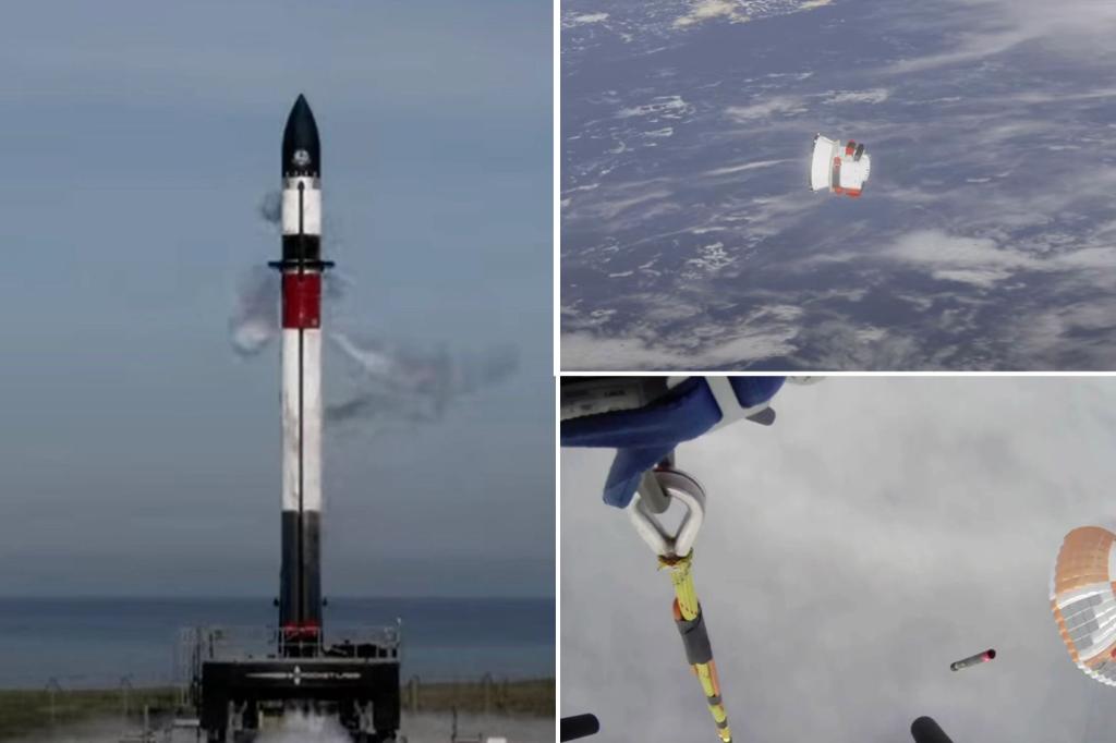 Rocket Lab يخطف صاروخًا من السماء باستخدام طائرة هليكوبتر في محاولته الأولى