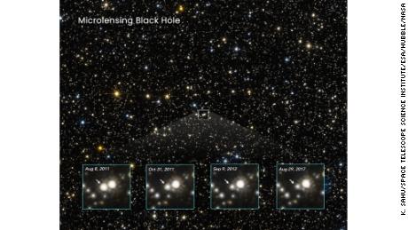 السماء المليئة بالنجوم الموضحة في صورة هابل هذه تقع في اتجاه مركز المجرة. 