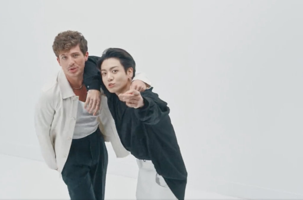 Charlie Puth & BTS 'Jungkook' Left and Right ': استمع الآن - لوحة