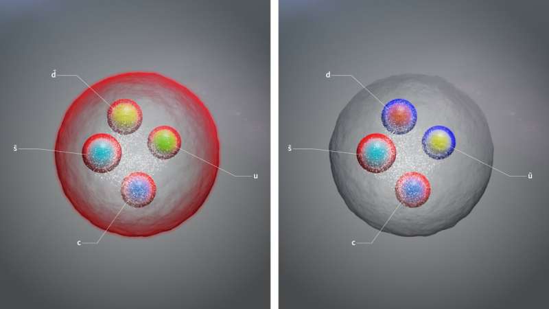 اكتشف LHCb ثلاثة جسيمات غريبة جديدة: البنتاكوارك وأول زوج من رباعي الكواركات على الإطلاق