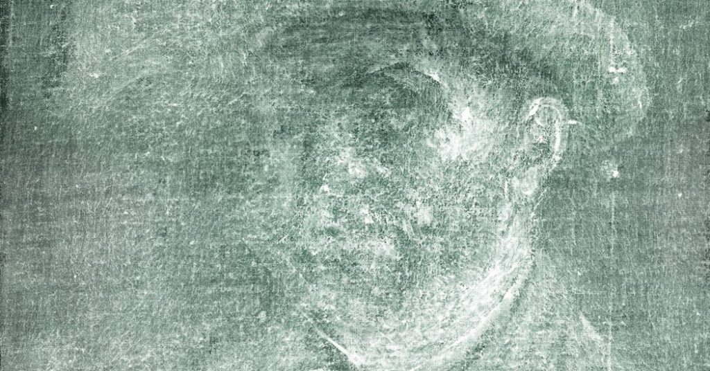 تظهر الأشعة السينية لتكشف عن صورة شخصية جديدة لفان جوخ ، كما يقول الخبراء