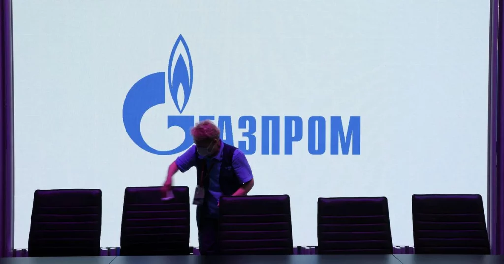 حصري: شركة غازبروم الروسية تبلغ أوروبا بأن الغاز سيتوقف عن سيطرتها