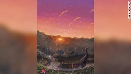 ضرب الكويكب الذي قضى على الديناصورات في فصل الربيع 