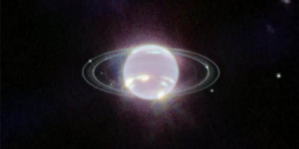 نبتون ينظر إلى خارج هذا العالم في أحدث صورة تلسكوب جيمس ويب
