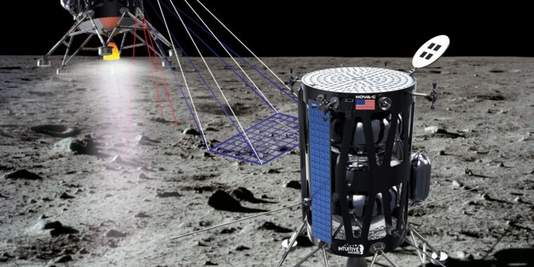 معدات متبقية من مهمة المريخ لاستخدامها على القمر