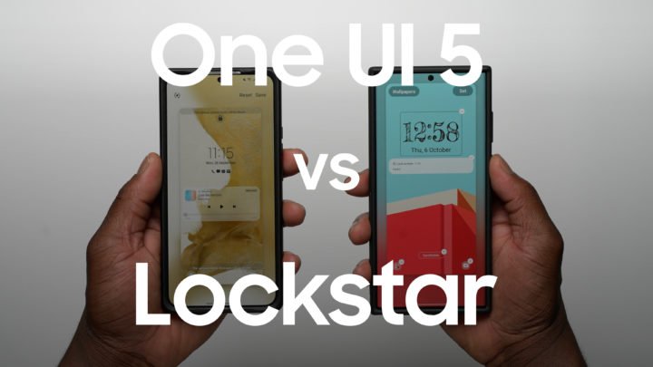 One UI 5.0 مقابل Lockstar؟  أيهما أفضل تخصيص شاشة القفل؟