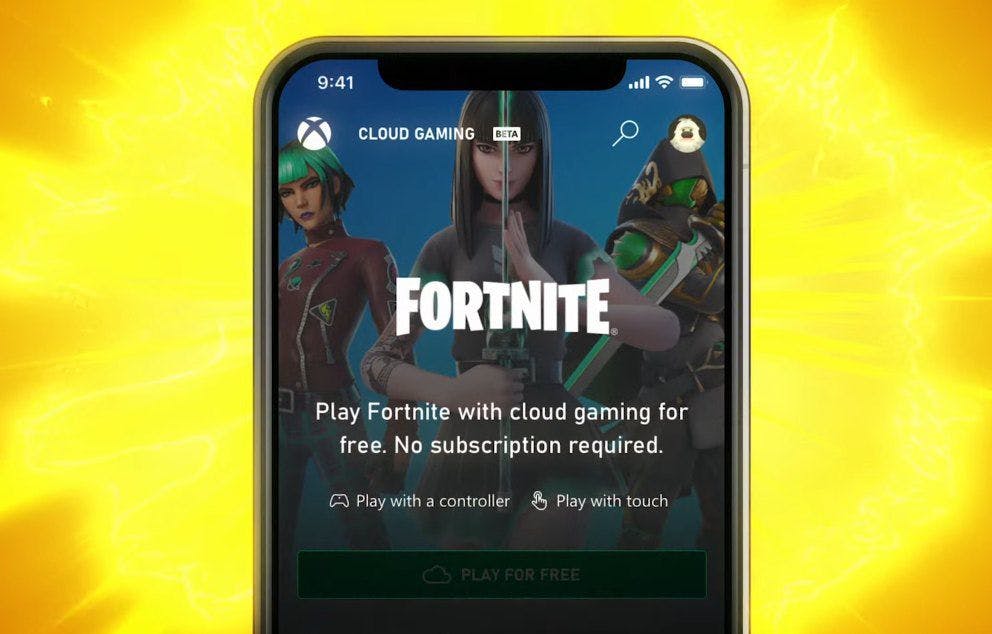 وصلت Fortnite إلى Xbox Cloud Gaming في وقت سابق من هذا العام.