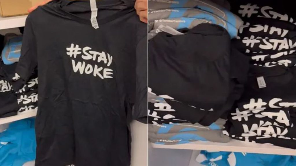 اكتشف Elon Musk تنظيف المنزل في Twitter HQ قمصان #StayWoke ، ويتعهد بـ `` كسب الثقة ''