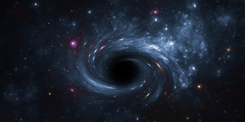 أنشأ العلماء ثقبًا أسودًا صغيرًا وبدأ يشع