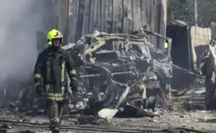 روسيا تقصف كييف بعد محادثات زيلينسكى مع ترامب وقادة أوروبيين