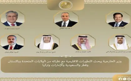 وزير الخارجية يبحث التطورات الإقليمية مع نظرائه من الولايات المتحدة وباكستان وقطر والسعودية والإمارات وتركيا