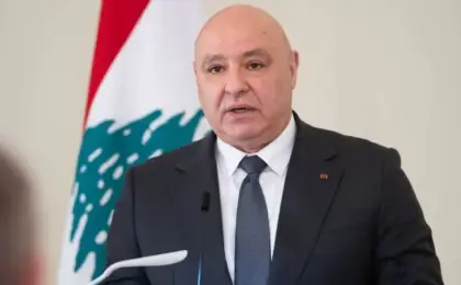 الرئيس اللبنانى يستعرض مع قائد قوات يونيفيل تطورات الأوضاع فى الجنوب