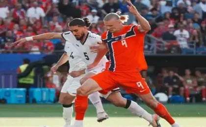 النرويج يكتسح العراق 1/4 فى افتتاح مشواره بكأس العالم
