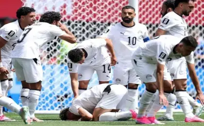 منتخب مصر يستهل مشواره في المونديال بالتعادل مع بلجيكا 1/1