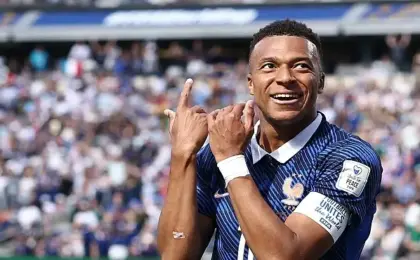 مبابى يعتلي صدارة الهدافين التاريخيين للمنتخب الفرنسى فى بطولة كأس العالم