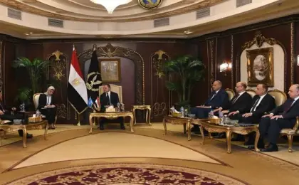 وزير الداخلية يبحث التعاون المشترك مع المستشار الشرطى للأمم المتحدة