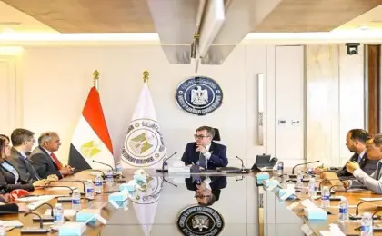 وزير التخطيط يبحث مع وفد البنك الدولى آليات دعم السياسات القائمة على البيانات