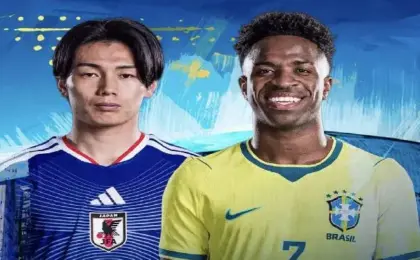 إعلان تشكيل مباراة البرازيل واليابان فى دور الـ٣٢ بكأس العالم