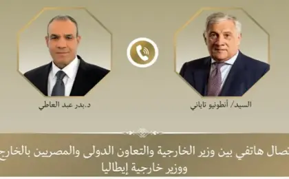 وزير الخارجية ونظيره الإيطالى يبحثان هاتفياً تعزيز العلاقات الثنائية ومستجدات الأوضاع الإقليمية