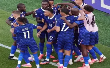 مبابى يقود فرنسا لعبور باراجواى ومواجهة المغرب فى ربع نهائى كأس العالم